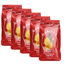 Joerges Espresso Gorilla Super Bar Crema - Zestaw 5 x 1 kg