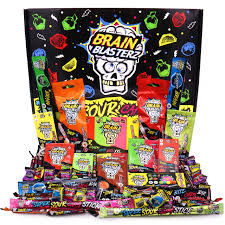 Brain Blasterz ULTIMATE Zestaw Prezentowy | Ekstremalnie Kwaśne Słodycze