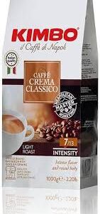 Kawa Ziarnista Kimbo Crema Intensa 1kg - Połączenie Arabiki i Robusty