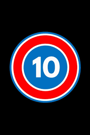 Logo Bohatera Nr 10 - 10. Urodziny lub Rocznica