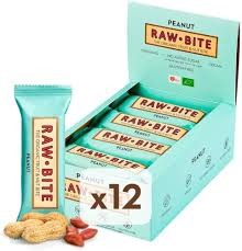 RAWBITE ORZECHOWY – Wegańskie Przekąski w Pudełku 12 szt.